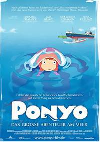 Filmplakat PONYO - Das große Abenteuer am Meer