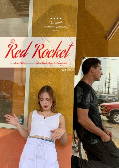 Filmplakat RED ROCKET - engl. OmU