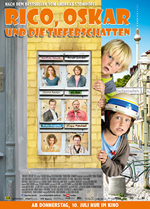 Filmplakat RICO, OSKAR und die Tieferschatten