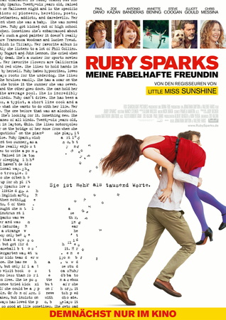 Filmplakat RUBY SPARKS - Meine fabelhafte Freundin