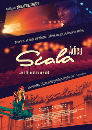 Filmplakat Scala Adieu - Von Windeln verweht