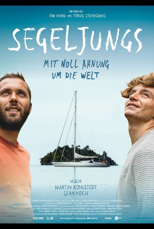 Filmplakat SEGELJUNGS – Mit null Ahnung um die Welt