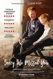 Filmplakat SORRY WE MISSED YOU - engl. OmU