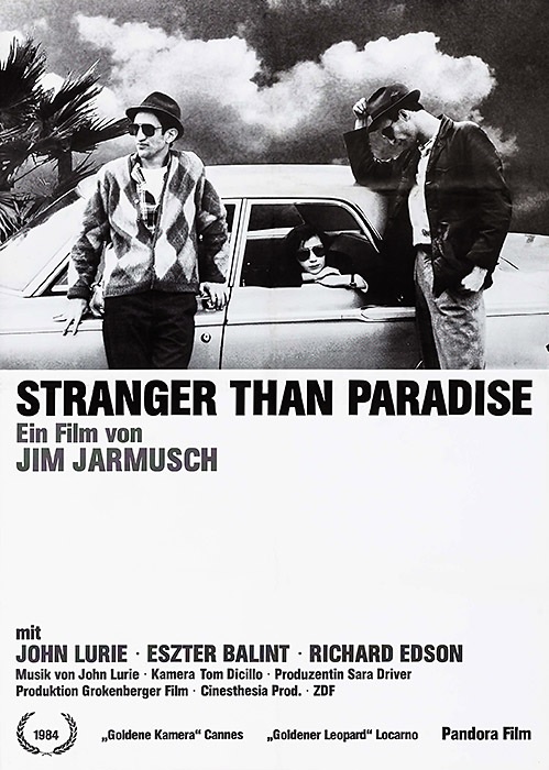 Filmplakat STRANGER THAN PARADISE - engl. OmU