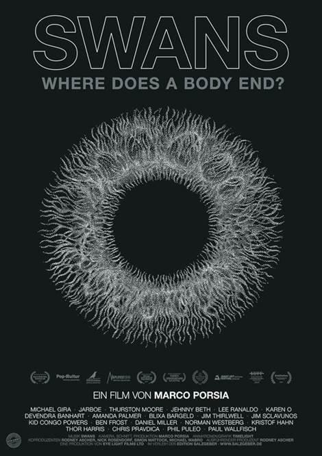 Filmplakat SWANS - WHERE DOES A BODY END?