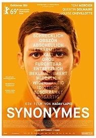 Filmplakat SYNONYMES - franz. OmU