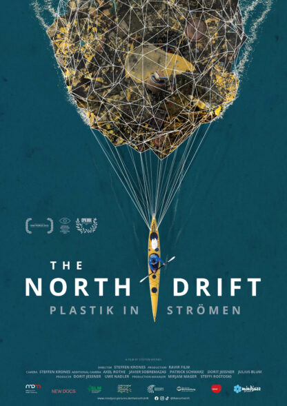Filmplakat THE NORTH DRIFT - Plastik in Strömen