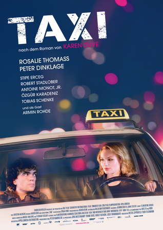 Filmplakat TAXI nach dem Roman von Karen Duve