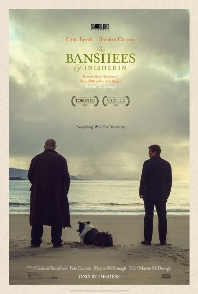 Filmplakat THE BANSHEES OF INISHERIN - engl. OmU