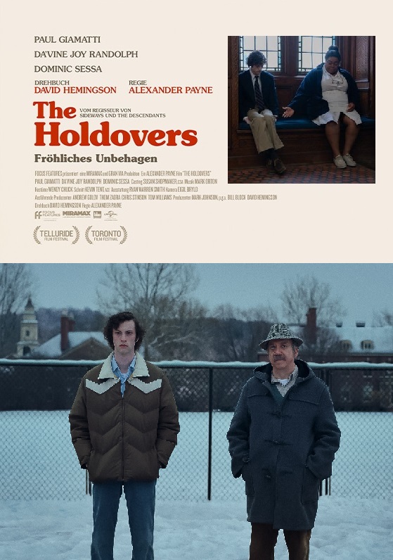 Filmplakat THE HOLDOVERS - Fröhliches Unbehagen
