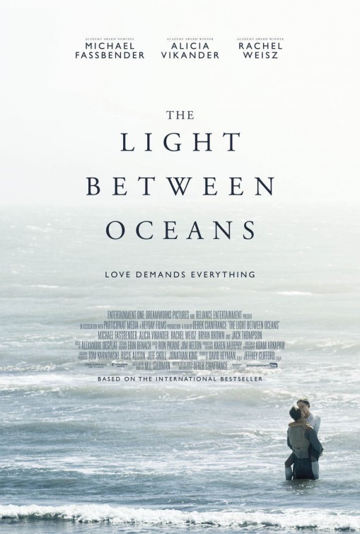Filmplakat THE LIGHT BETWEEN OCEANS - engl. OmU