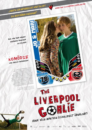 Filmplakat THE LIVERPOOL GOALIE oder: wie man die Schulzeit überlebt!