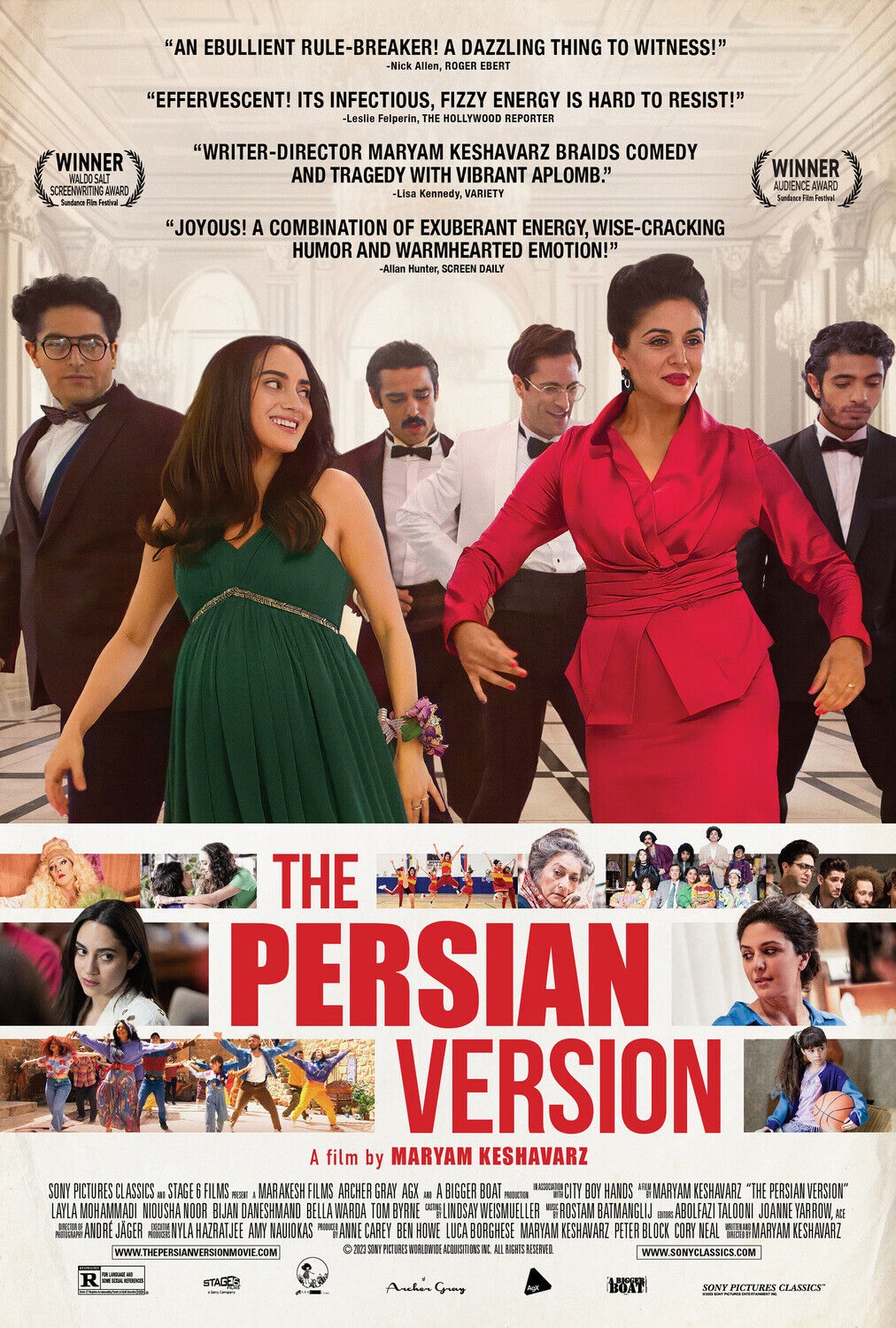 Filmplakat THE PERSIAN VERSION - engl./pers. OmU