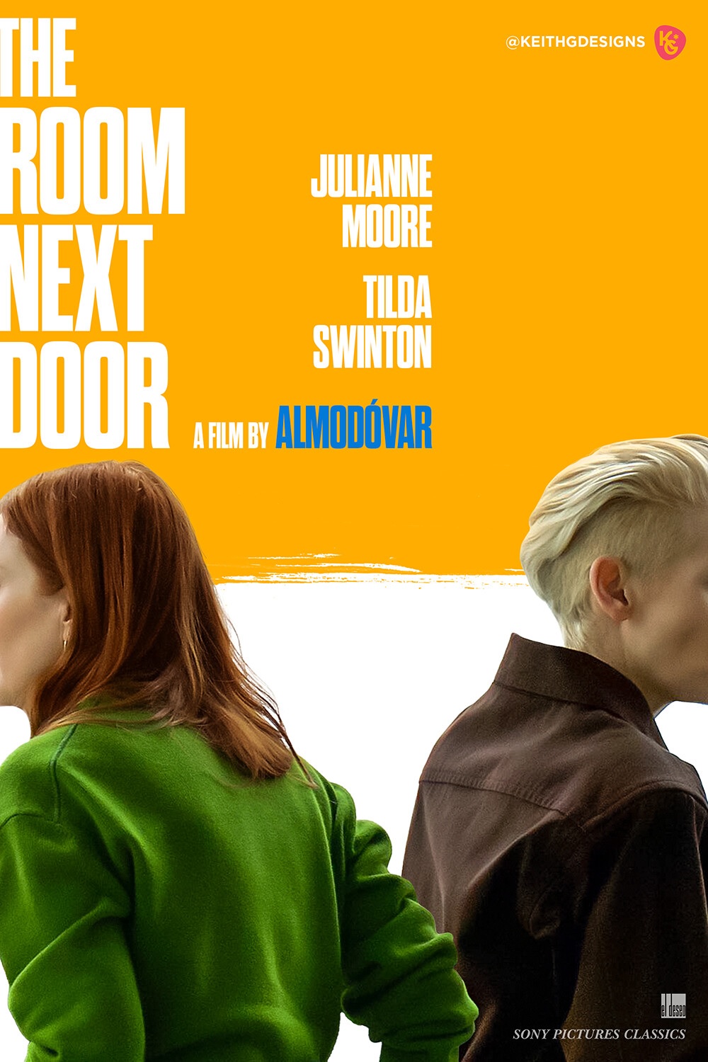 Filmplakat THE ROOM NEXT DOOR - engl. OmU