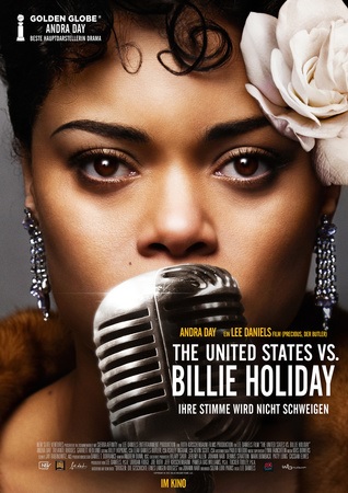 Filmplakat THE UNITED STATES VS BILLIE HOLIDAY - Ihre Stimme wird nicht schweigen