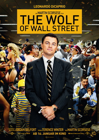 Filmplakat THE WOLF OF WALL STREET