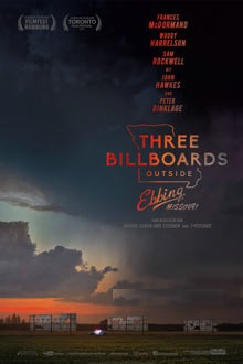 Filmplakat THREE BILLBOARDS OUTSIDE EBBING, MISSOURI - engl. OmU