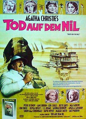 Filmplakat Tod auf dem Nil -1978