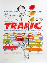 Filmplakat TRAFIC - Tati im Stoßverkehr