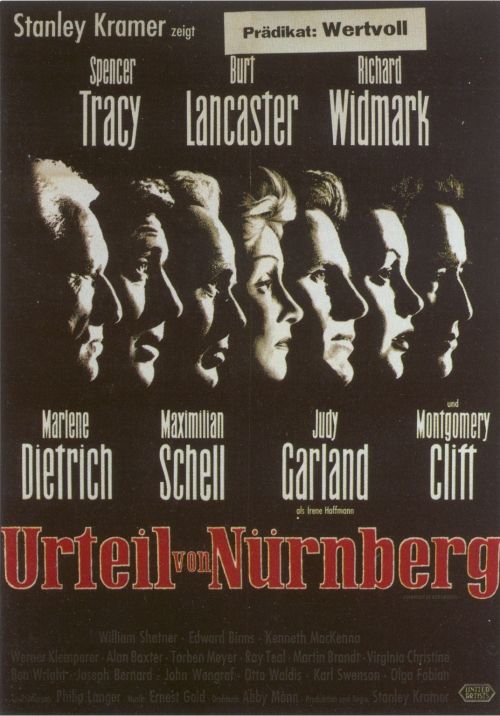 Filmplakat Urteil von Nürnberg