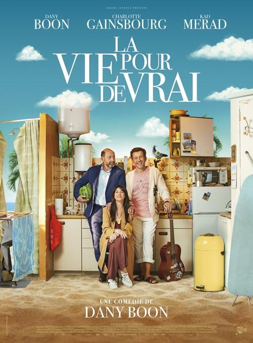 Filmplakat Voll ins Leben - LA VIE POUR DE VRAI - franz. OmU