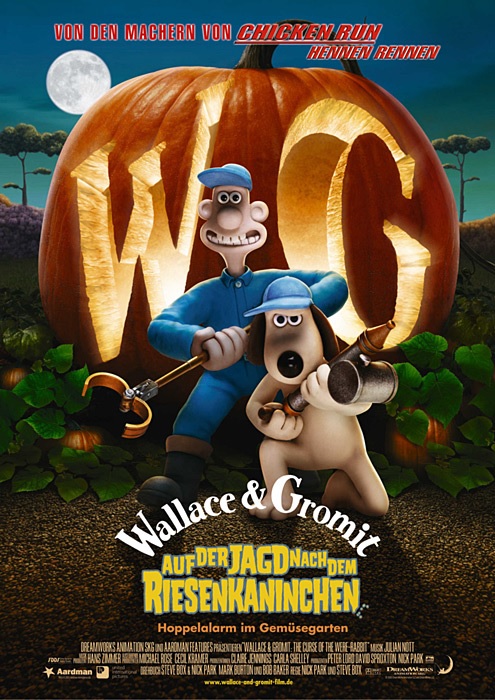 Filmplakat Wallace & Gromit - Auf der Jagd nach dem Riesenkaninchen