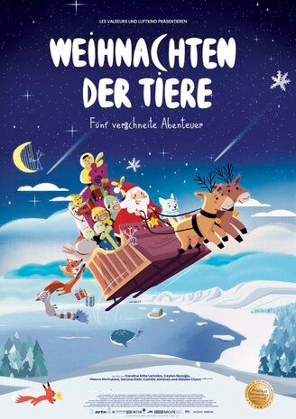 Filmplakat Weihnachten der Tiere