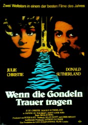 Filmplakat Wenn die Gondeln Trauer tragen - Don't LOOK NOW - engl. OmU