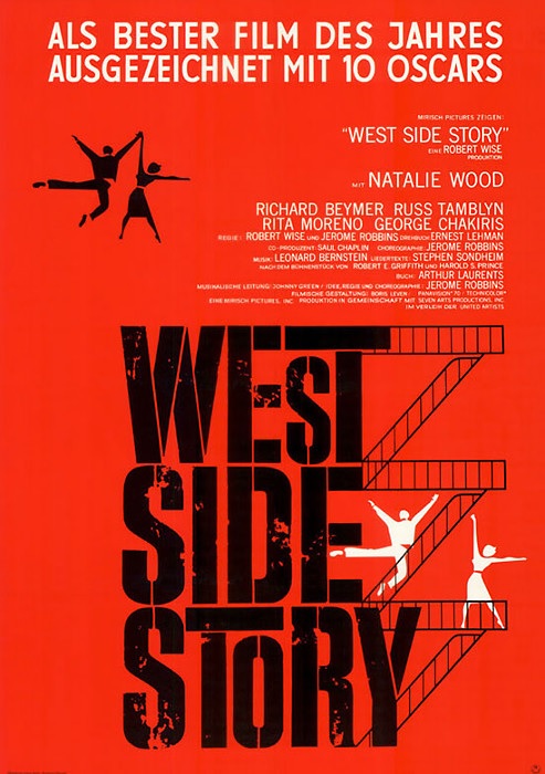 Filmplakat WEST SIDE STORY-  1961