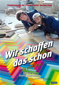 Filmplakat Wir schaffen das schon - Si può fare - ital. OmU