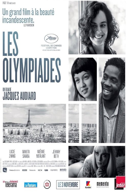 Filmplakat Wo in Paris de Sonne aufgeht - Les Olympiades, Paris 13e - franz. OmU