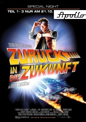 Filmplakat Zurück in die Zukunft -Triple 