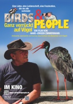 Filmplakat Birds and People - Ganz verrückt auf Vögel