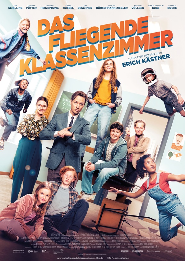 Filmplakat Das fliegende Klassenzimmer - Neuverfilmung 2023