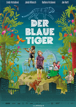 Filmplakat Der blaue Tiger