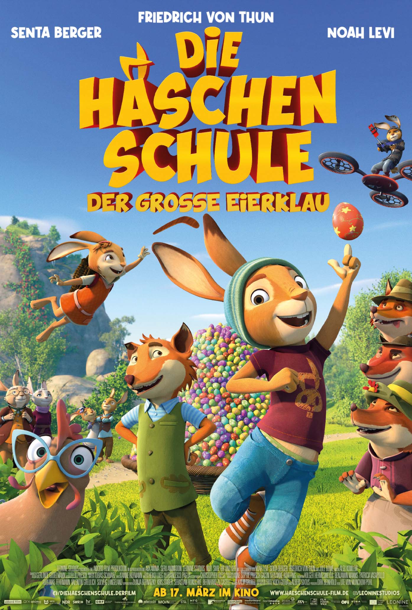 Filmplakat Die Häschenschule - Der große Eierklau