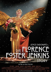 Filmplakat DIE FLORENCE FOSTER JENKINS STORY - teilw. OmU