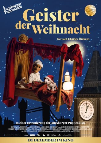 Filmplakat Augsburger Puppenkiste - Geister der Weihnacht