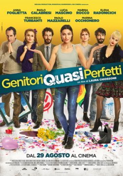 Filmplakat Genitori quasi perfetti - Fast perfekte Eltern - ital. OmU