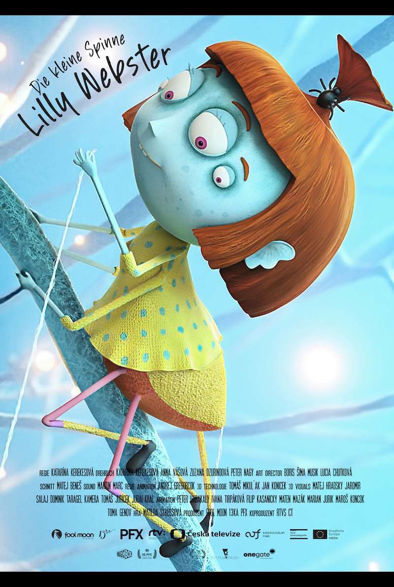 Filmplakat Die kleine Spinne Lilly Webster