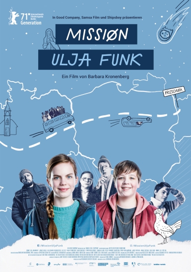 Filmplakat Mission Ulja Funk - weg