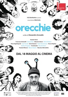 Filmplakat Ohrensausen - Orecchie - ital OmU