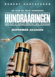 Filmplakat Der Hundertjährige, der aus dem Fenster stieg und verschwand OmU