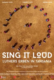 Filmplakat Sing it loud – Luthers Erben in Afrika