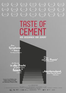 Filmplakat Taste of cement - Der Geschmack von Zement