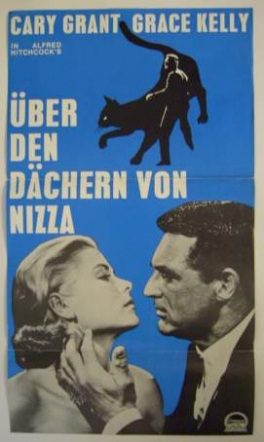 Filmplakat Über den Dächern von Nizza - TO CATCH A THIEF - engl. OmU